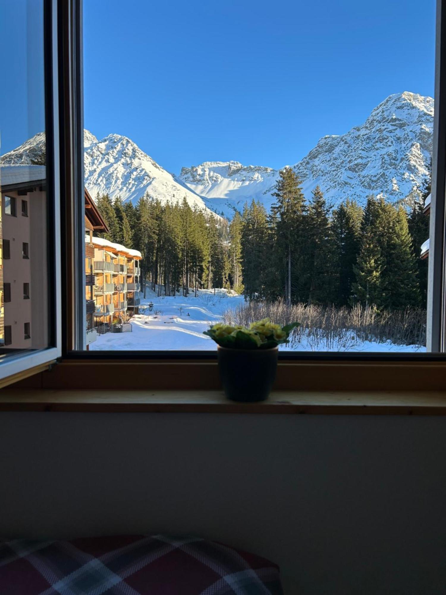 The Window To The Mountains Διαμέρισμα Αρόζα Εξωτερικό φωτογραφία